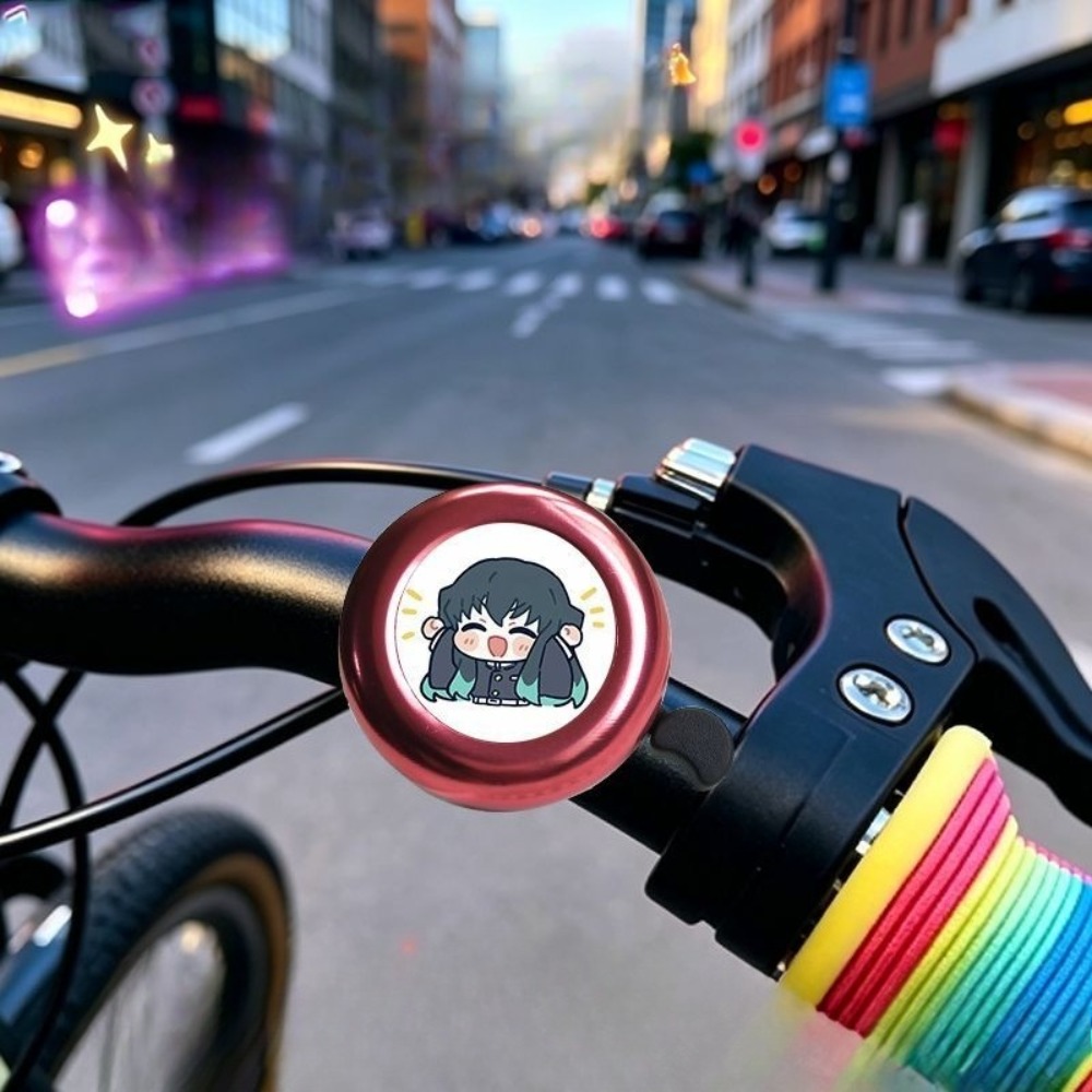 Mountain Biking In Japan - Anime Demon Slayer Bike Bell, Loud