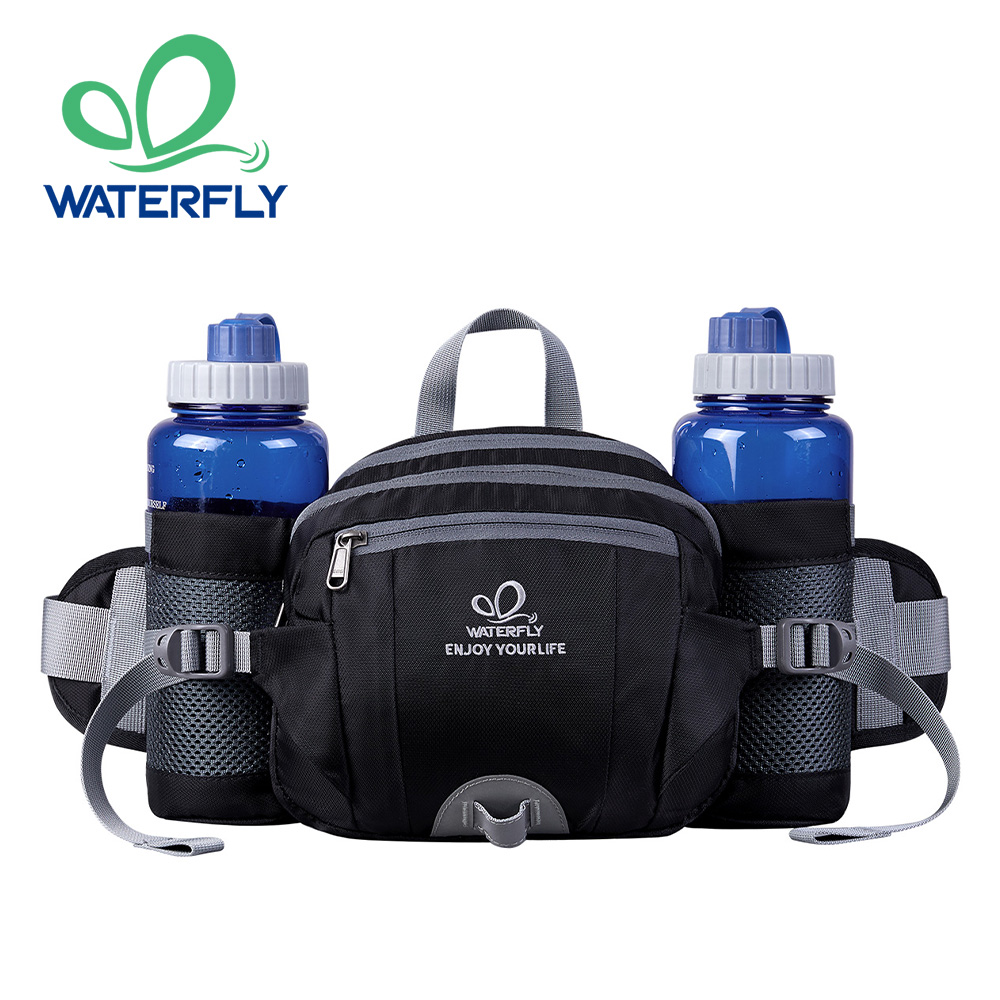 Mountain Biking Hip Pack - WATERFLY Fanny Pack Waist Bag Fannie