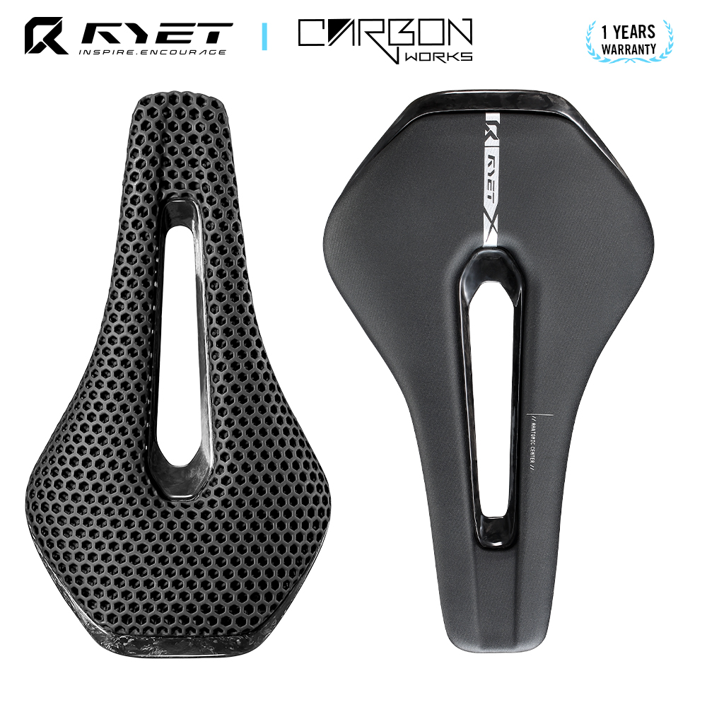 RYET 3D Printed Full Carbon Bi - огляд і ціна Mtb Saddle Lightweight