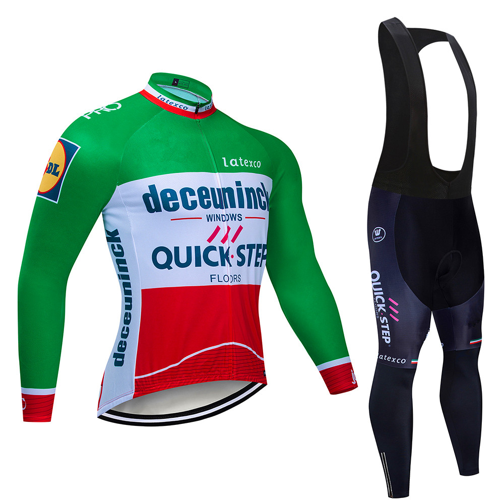 Quick step Cycling Jersey Set  - огляд і ціна Mountain Biking Long Sleeve Shirt