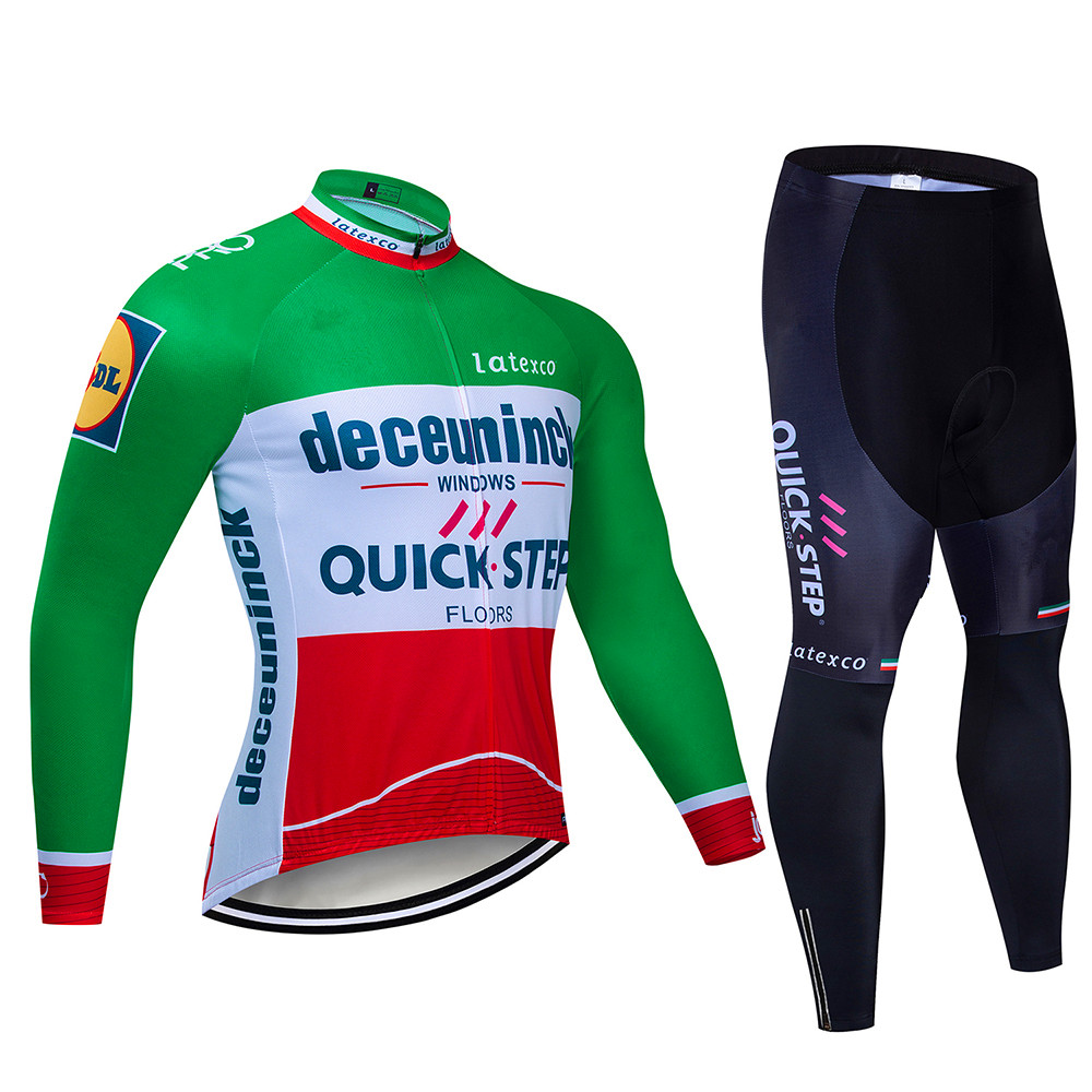 Quick step Cycling Jersey Set  - огляд і ціна Mountain Biking Long Sleeve Shirt