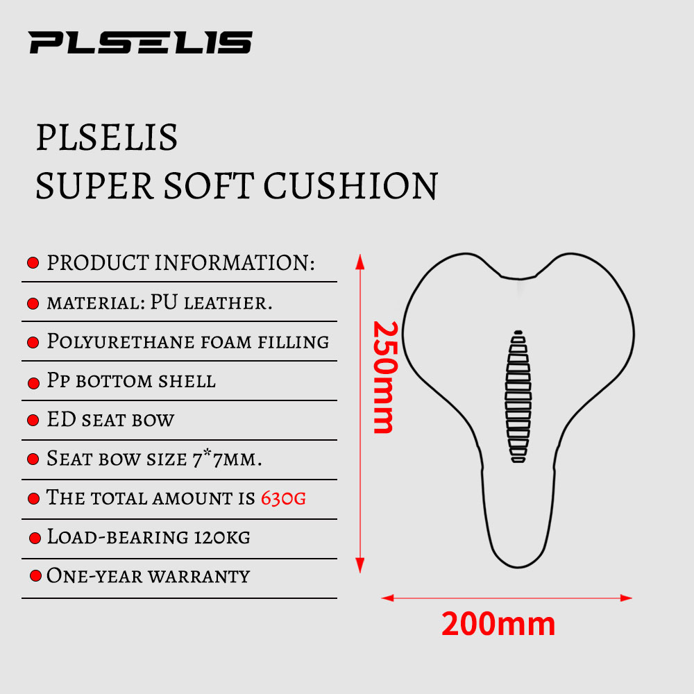 Plselis Widened and Thickened  - огляд і ціна Mtb Saddle Lightweight