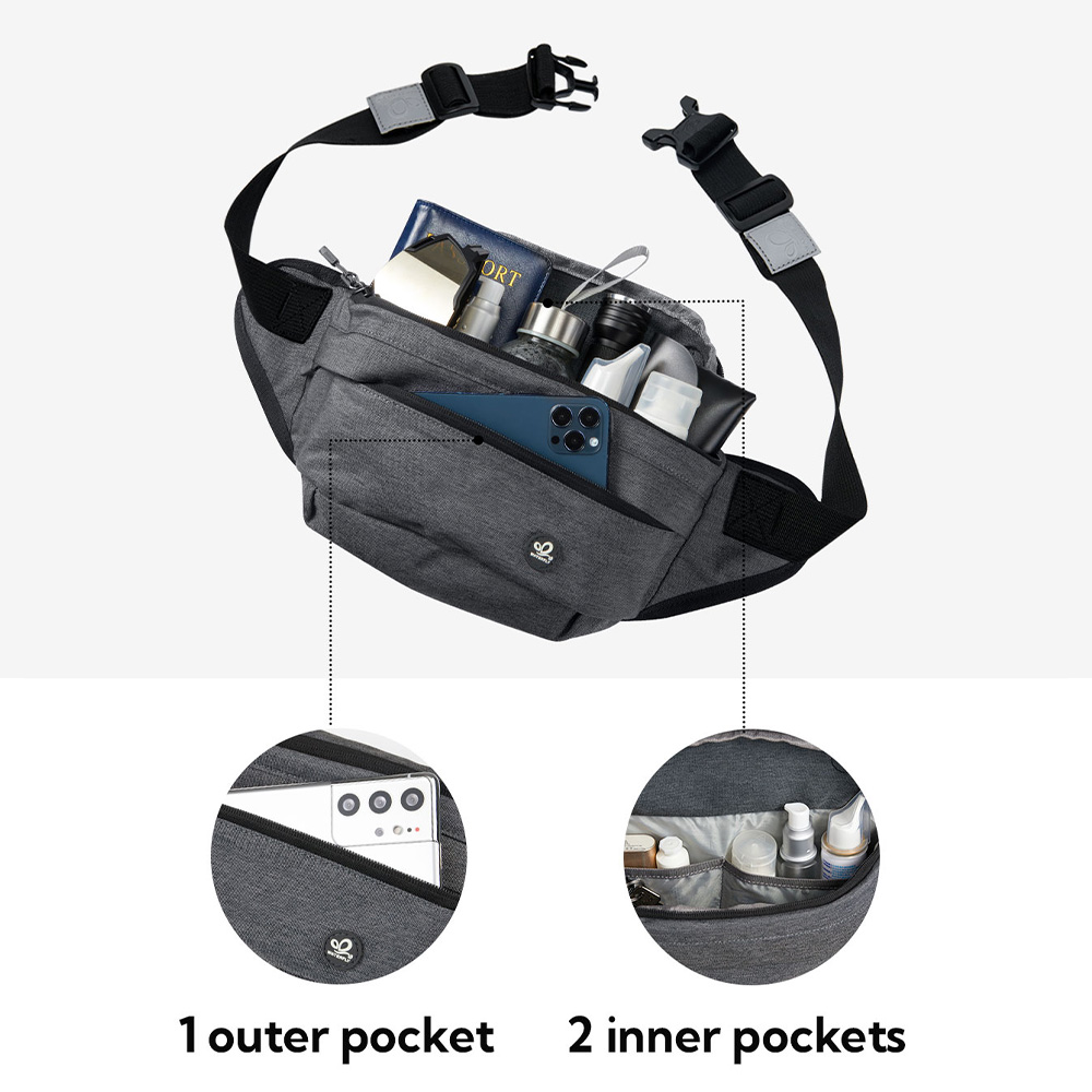 WATERFLY Fanny Pack Waist Bag  - огляд і ціна Mountain Biking Hip Pack