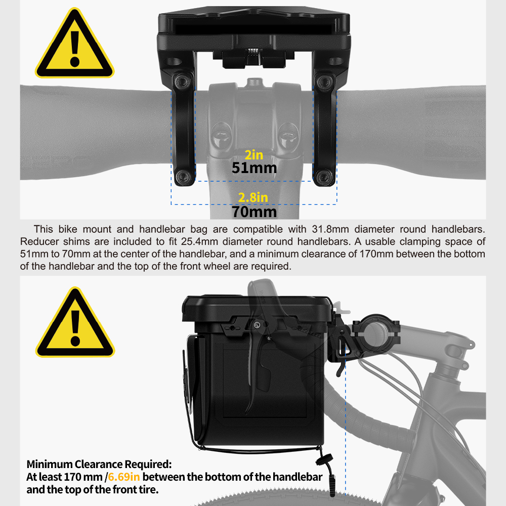 Rhinowalk 3.3L Bike Handlebar  - огляд і ціна Mountain Biking Hip Pack
