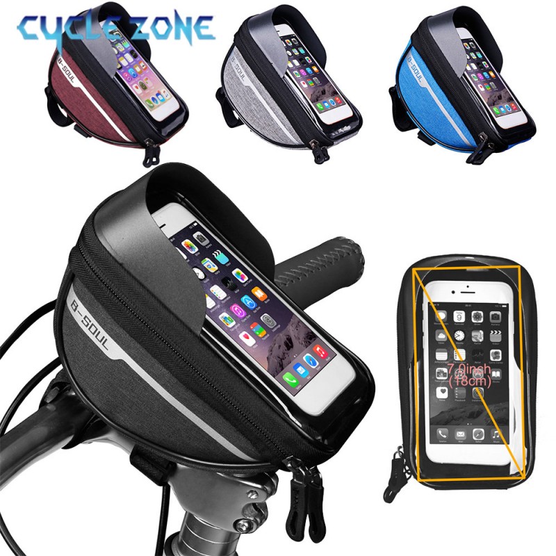 Mountain Bicycle Bag Touch Scr - огляд і ціна Mountain Biking Hip Pack