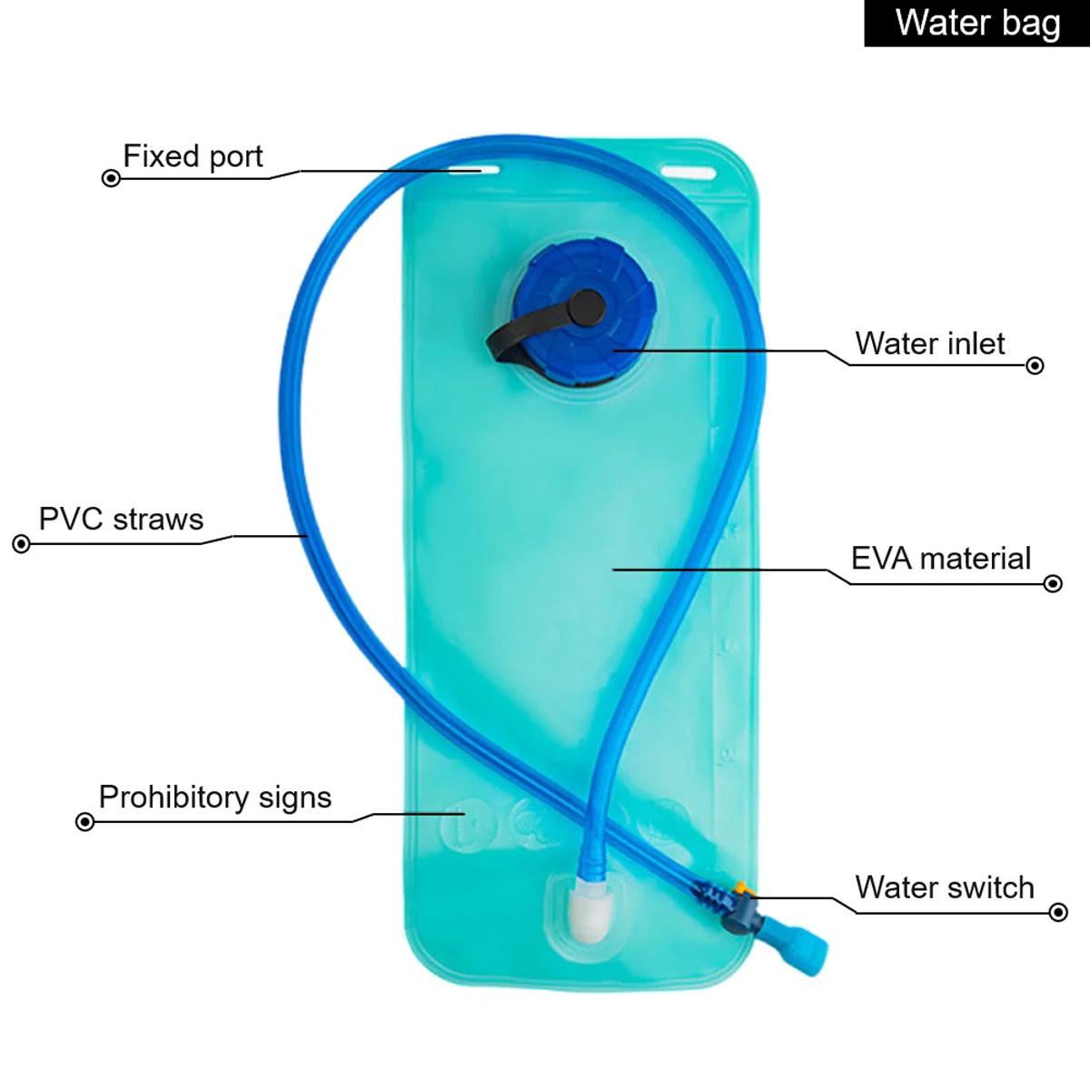 Motorcycle Cycling Hydration P - огляд і ціна Mountain Biking Hip Pack