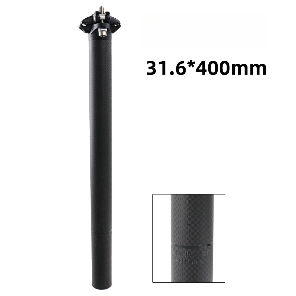 Carbon Fiber Bicycle Seatpost  - огляд і ціна Mtb Saddle Lightweight