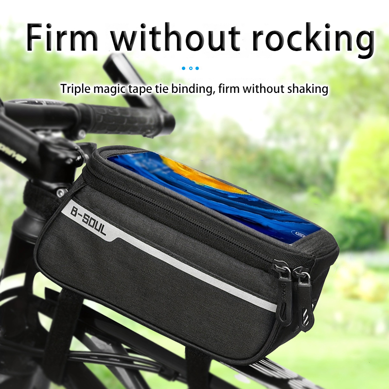 B-SOUL bicycle front beam bag, - огляд і ціна Mountain Biking Hip Pack