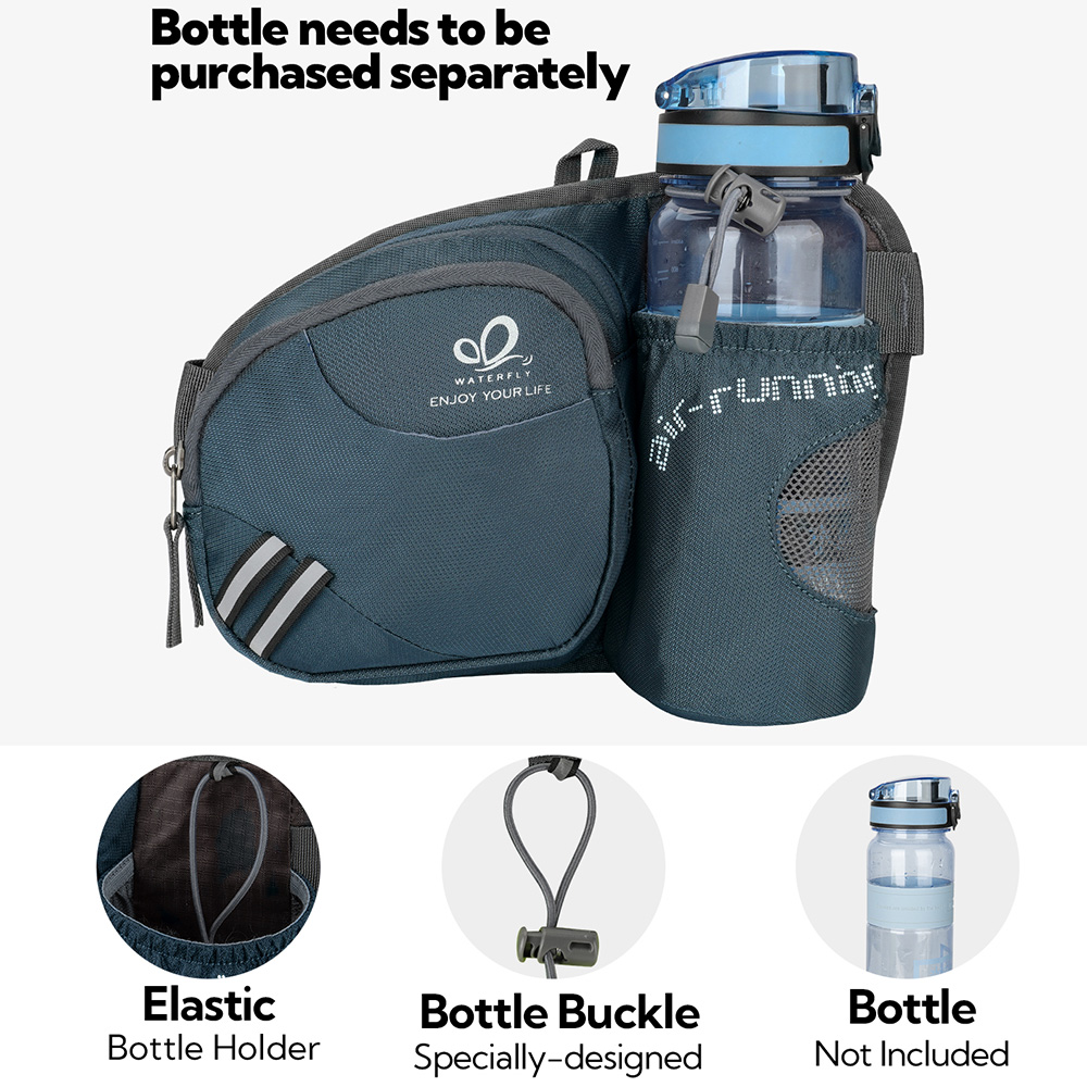 WATERFLY Fanny Pack Waist Bag  - огляд і ціна Mountain Biking Hip Pack