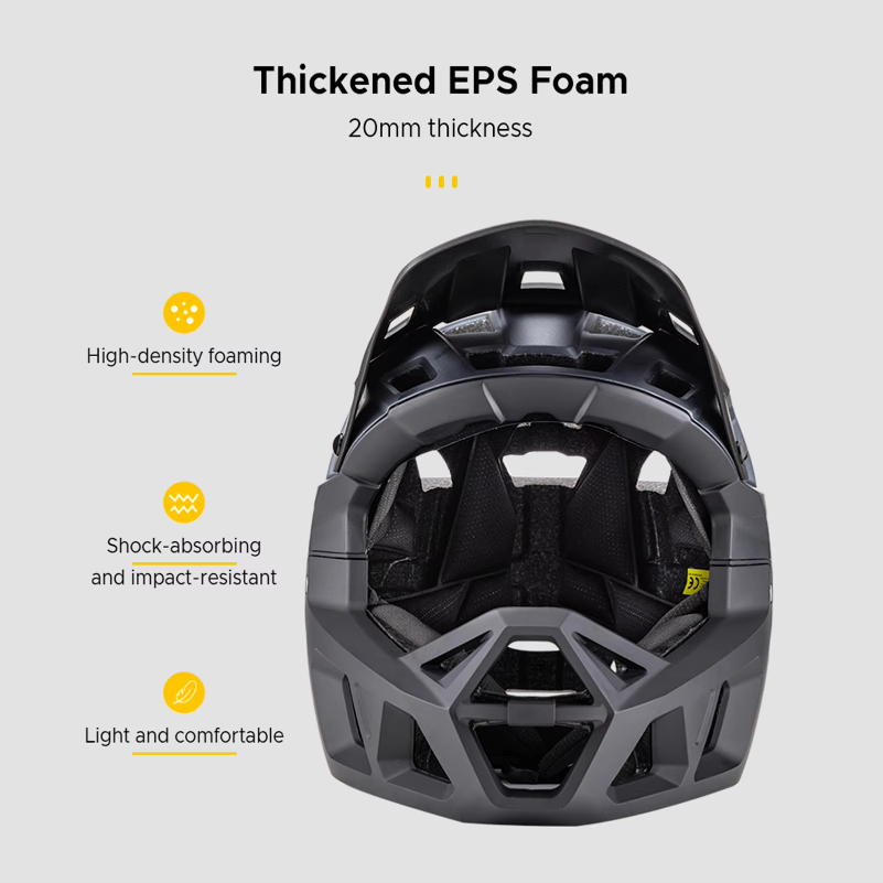 Full Face Mountain Bike Helmet - огляд і ціна Mountain Biking Helmet Kids