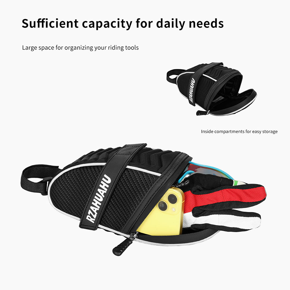 1L Portable Bike Tail Bag Refl - огляд і ціна Mtb Saddle Lightweight